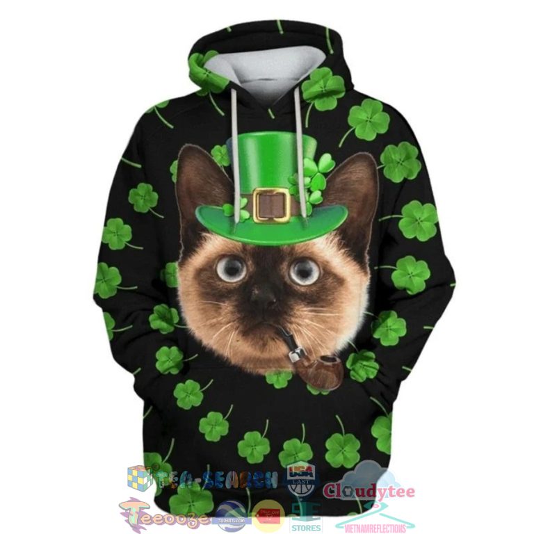 Siamese-Cat-St.-PatrickS-Day-3D-Hoodie-2