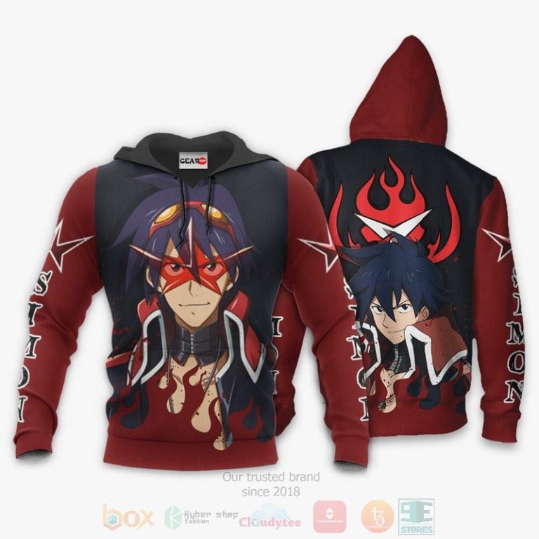 Simon-Custom-Tengen-Toppa-Gurren-Lagann-Anime-3D-Hoodie-Bomber-Jacket-3