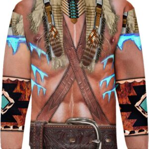 Skin Pattern Native American 3D Shirt