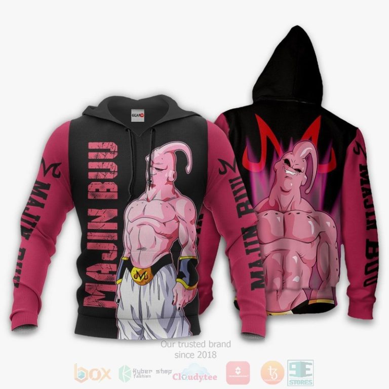 Skinny-Majin-Buu-Anime-Dragon-Ball-3D-Hoodie-Bomber-Jacket-3