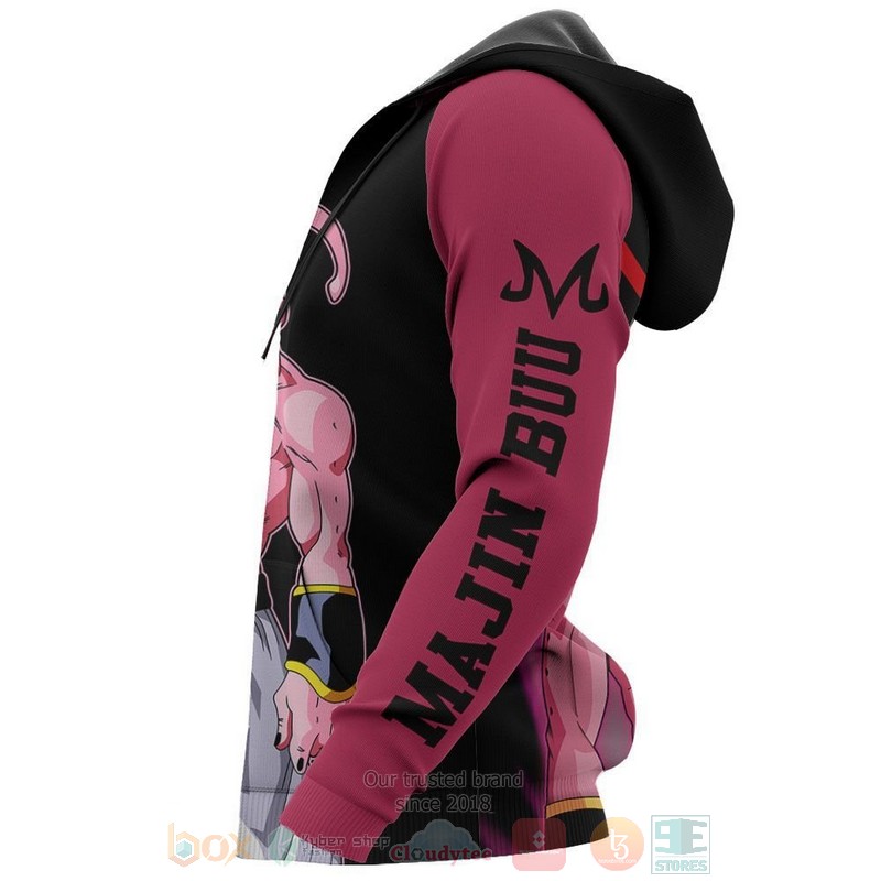 Skinny Majin Buu Anime Dragon Ball 3D Hoodie Skinny Majin Buu Anime Dragon Ball 3D Hoodie