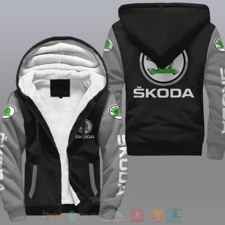 Skoda-Car-Fleece-Hoodie-2