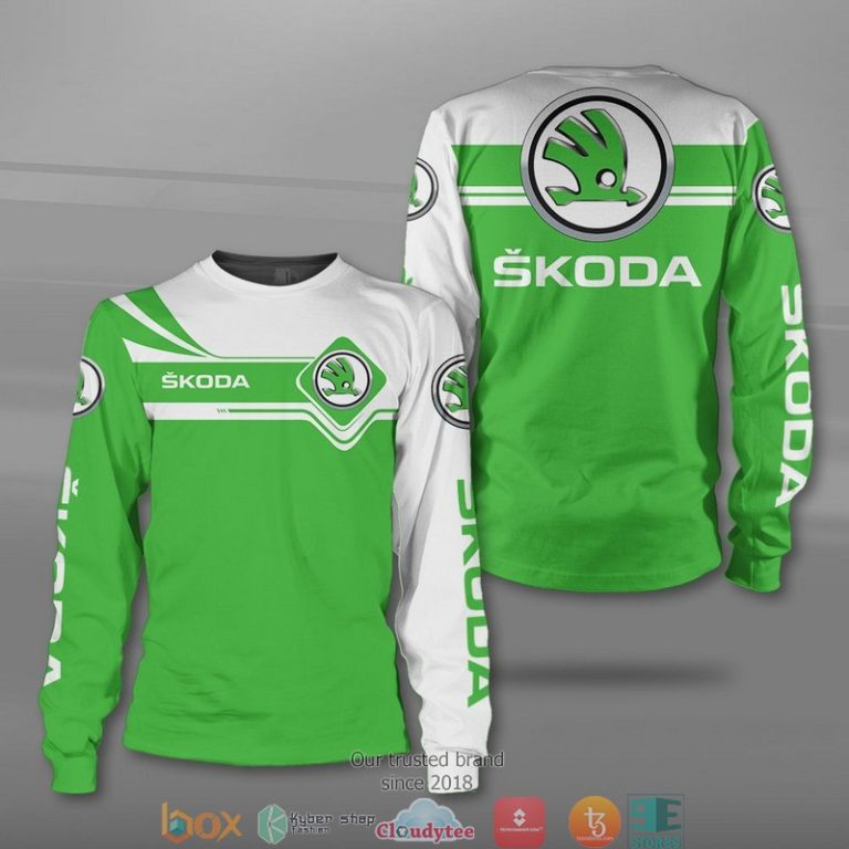 Skoda-Car-Motor-3D-Shirt-Hoodie-3