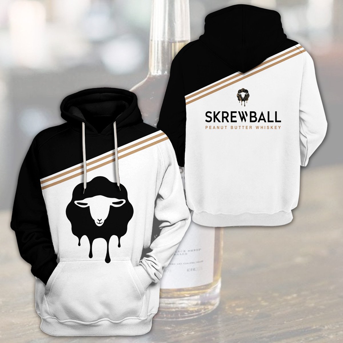 Skrewball Whiskey 3D Hoodie Skrewball Whiskey 3D Hoodie