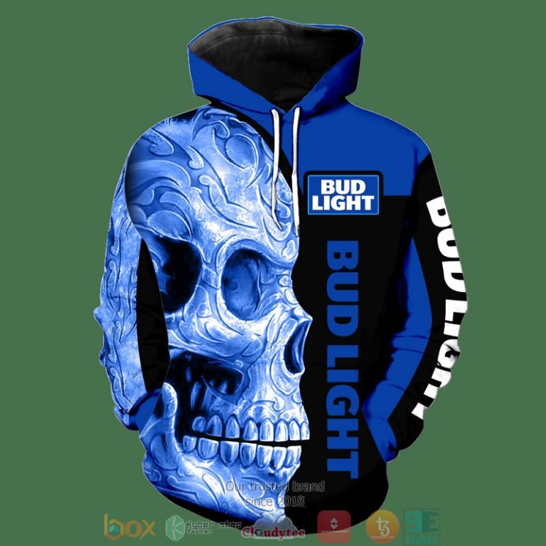 Skull-Bud-Light-3D-Hoodie-1