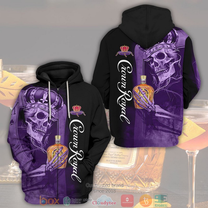 Skull King Crown Royal 3D Shirt Skull King Crown Royal 3D Shirt