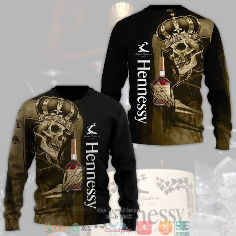 Skull-King-Hennessy-3D-Shirt-Hoodie-2