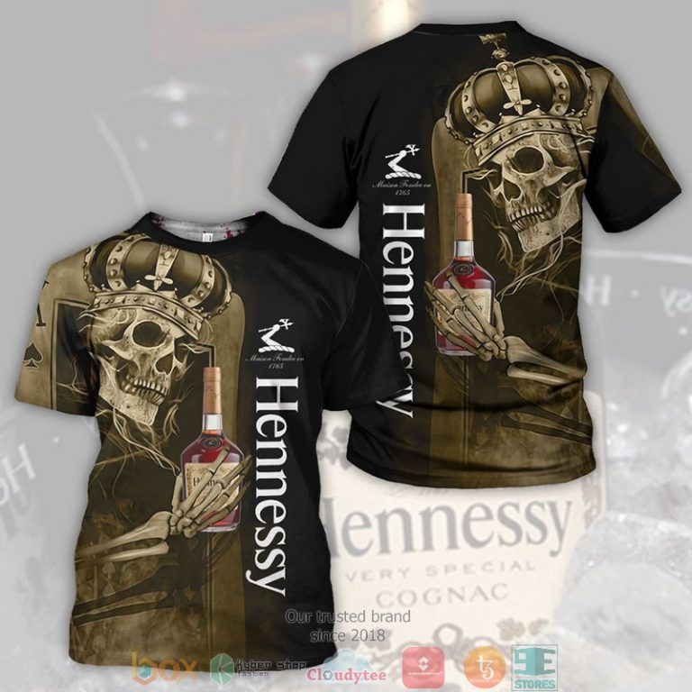 Skull-King-Hennessy-3D-Shirt-Hoodie-3