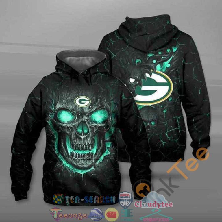 Skull-Nfl-Green-Bay-Packers-Hoodie-3D-1