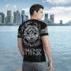 Skull Tree Of Life Fenrir Wolf 3D Shirt