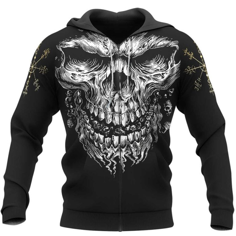 Skull-Vegvisir-3D-Shirt-Hoodie-3