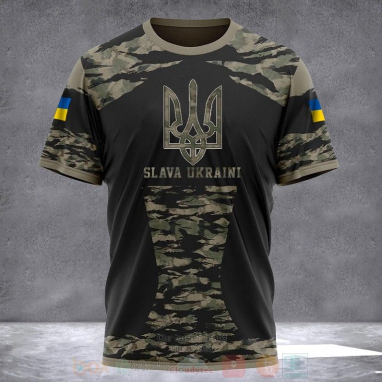 Slava-Ukraine-Ukrainian-Flag-Trident-Ukraine-Merchandise-3D-Hoodie-Shirt-2