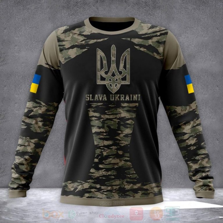 Slava-Ukraine-Ukrainian-Flag-Trident-Ukraine-Merchandise-3D-Hoodie-Shirt-3
