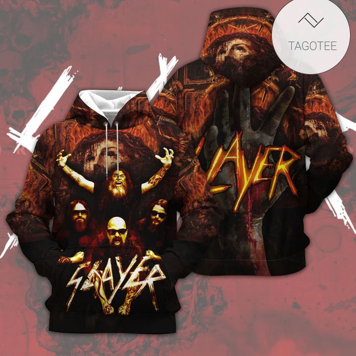 Slayer Rock Band Hoodie Slayer Rock Band Hoodie