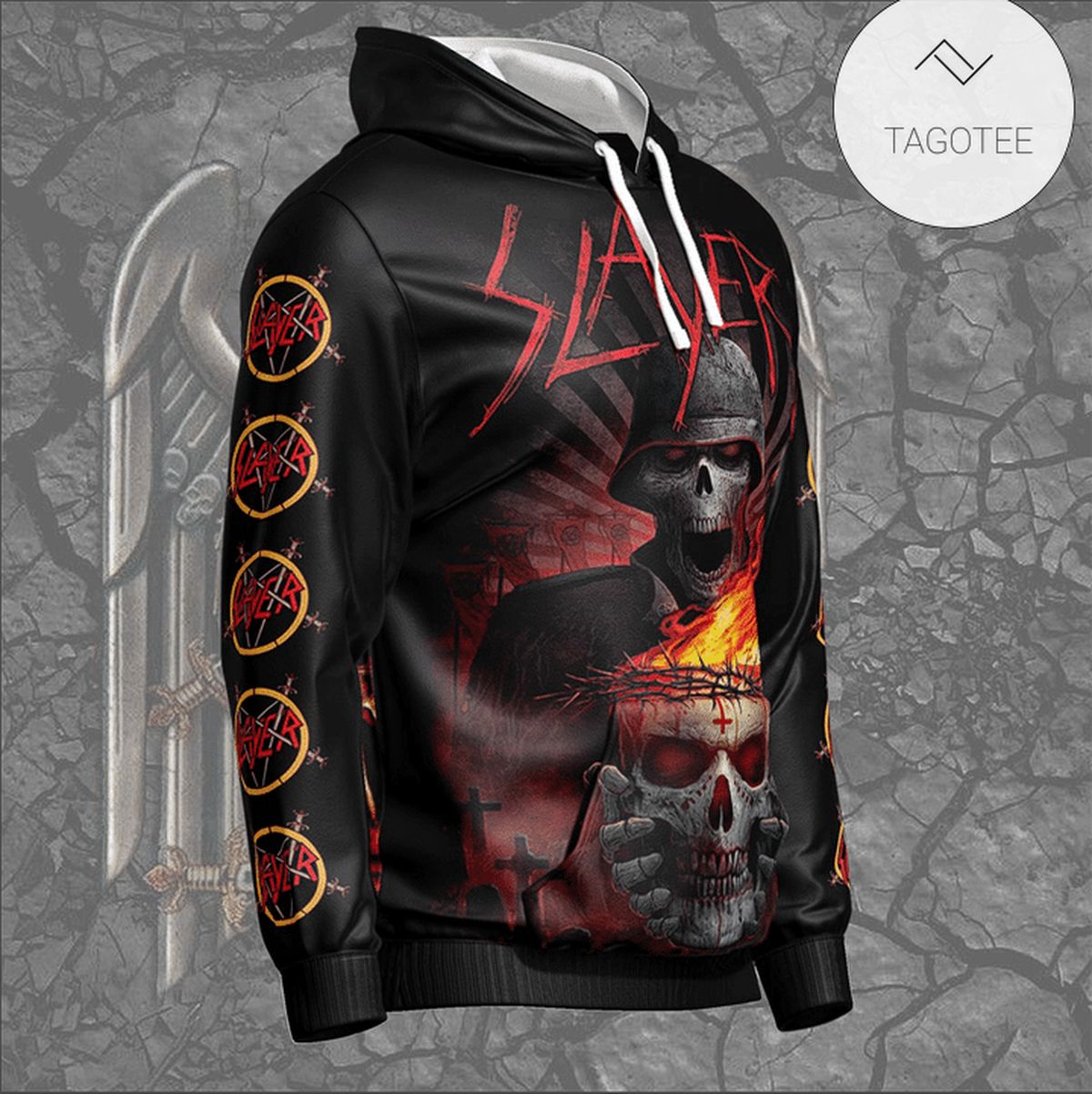 Slayer Skull Hoodie Slayer Skull Hoodie