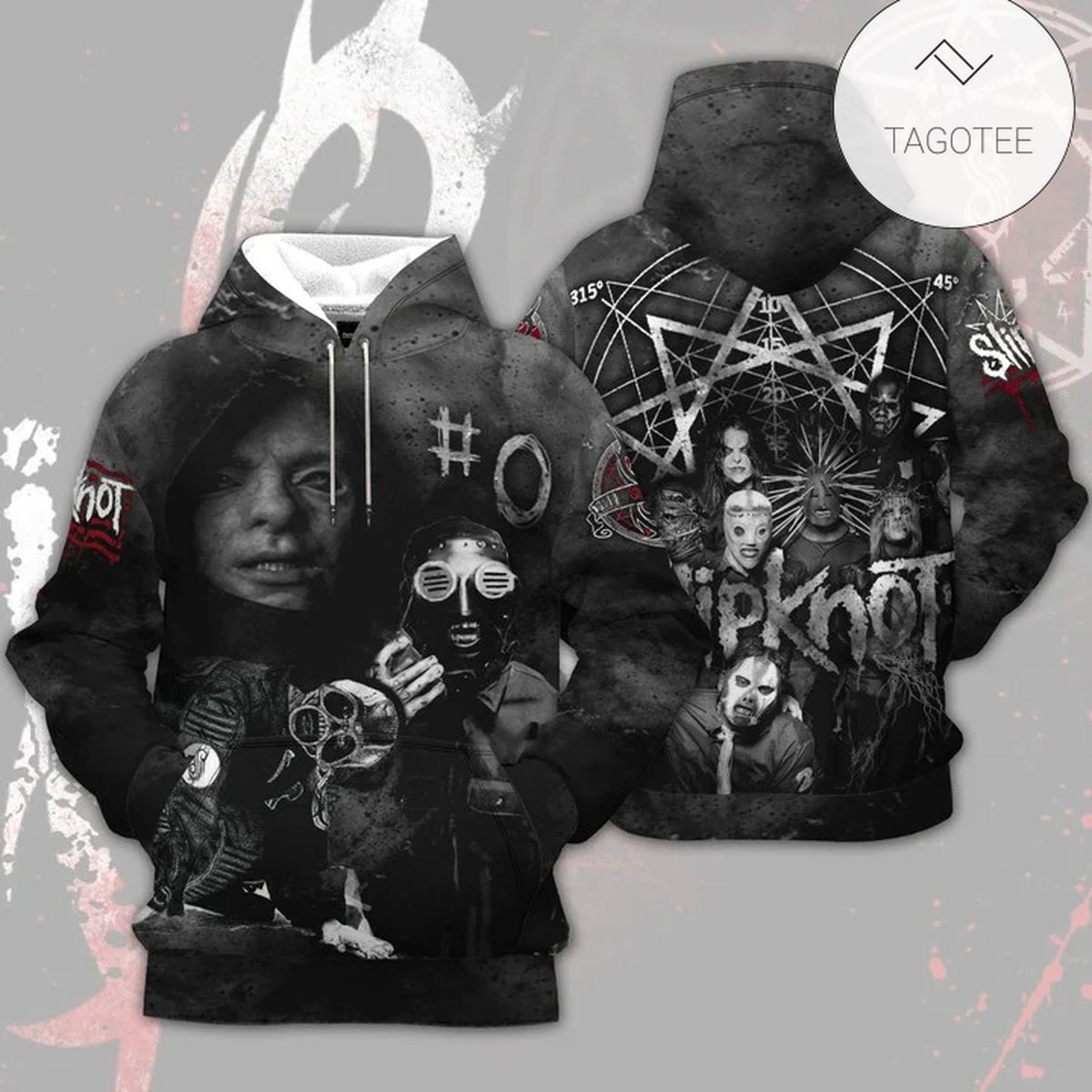 Slipknot Number 0 Hoodie Slipknot Number 0 Hoodie