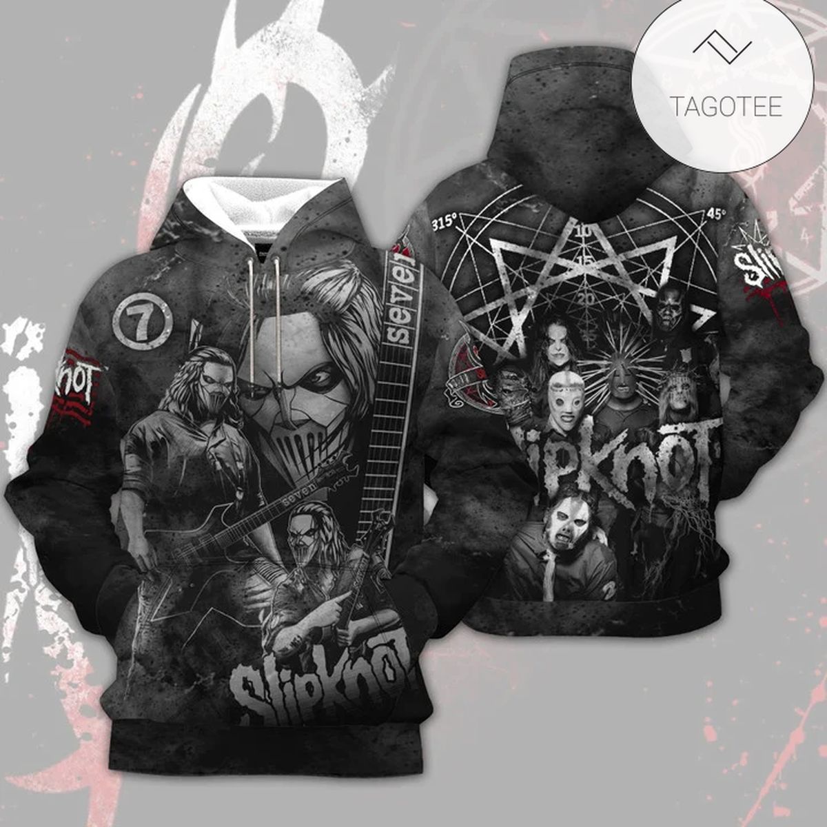 Slipknot Number 7 Hoodie Slipknot Number 7 Hoodie