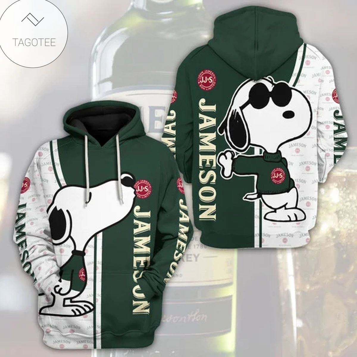 Snoopy Dog Jameson Hoodie Snoopy Dog Jameson Hoodie