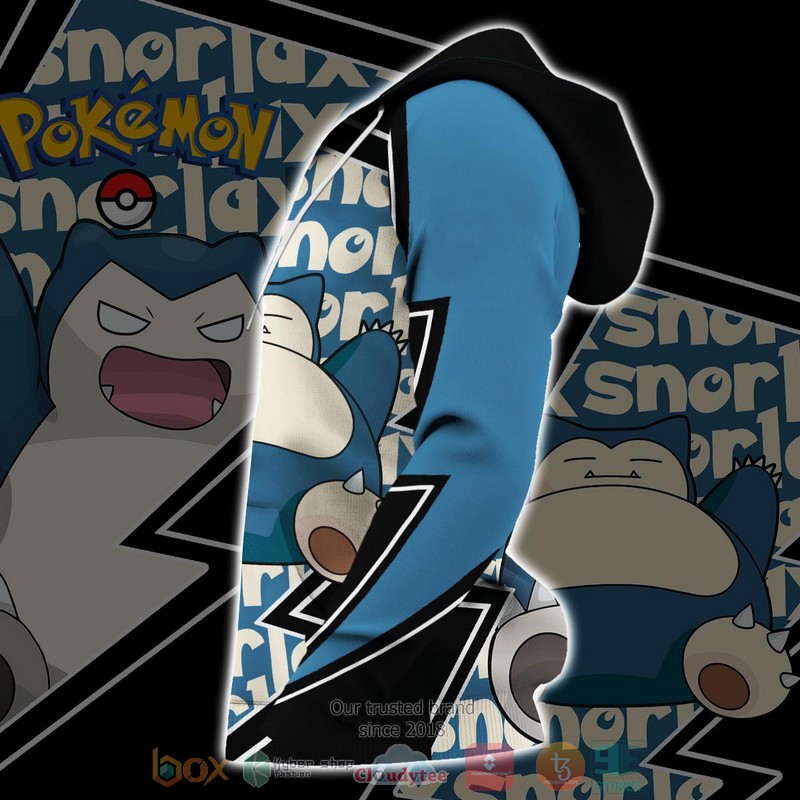 Snorlax Costume Pokemon 3D Hoodie Snorlax Costume Pokemon 3D Hoodie