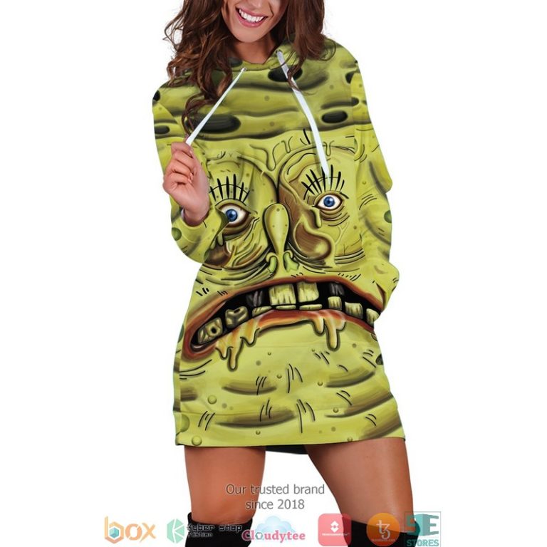 Snotbob-Squarepants-Hoodie-Dress-1