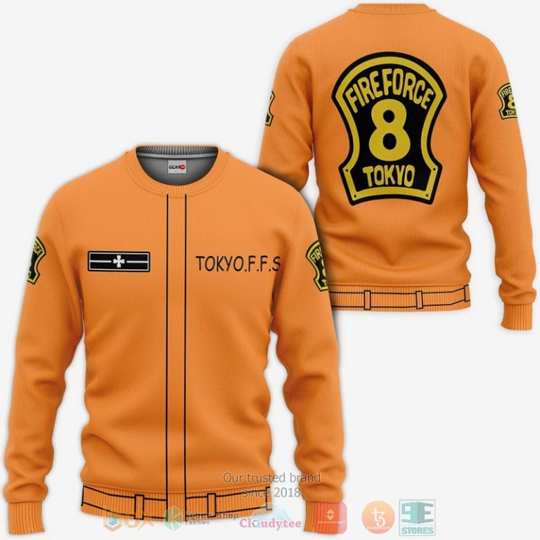 Special-Fire-Force-Company-8-Casual-Uniform-Fire-Force-Anime-3D-Hoodie-Bomber-Jacket-2