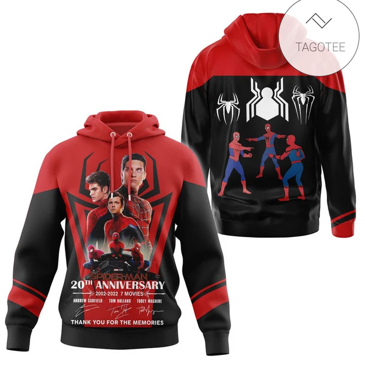 Spider Man 20Th Anniversary Hoodie Spider Man 20Th Anniversary Hoodie