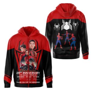 Spider Man 20Th Anniversary Thank You For The Memories 3D Shirt