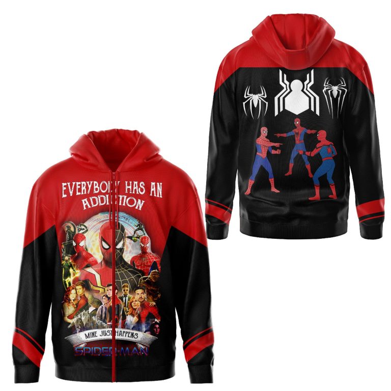 Spider-Man-Everybody-Has-An-Addiction-3D-Shirt-Hoodie-3