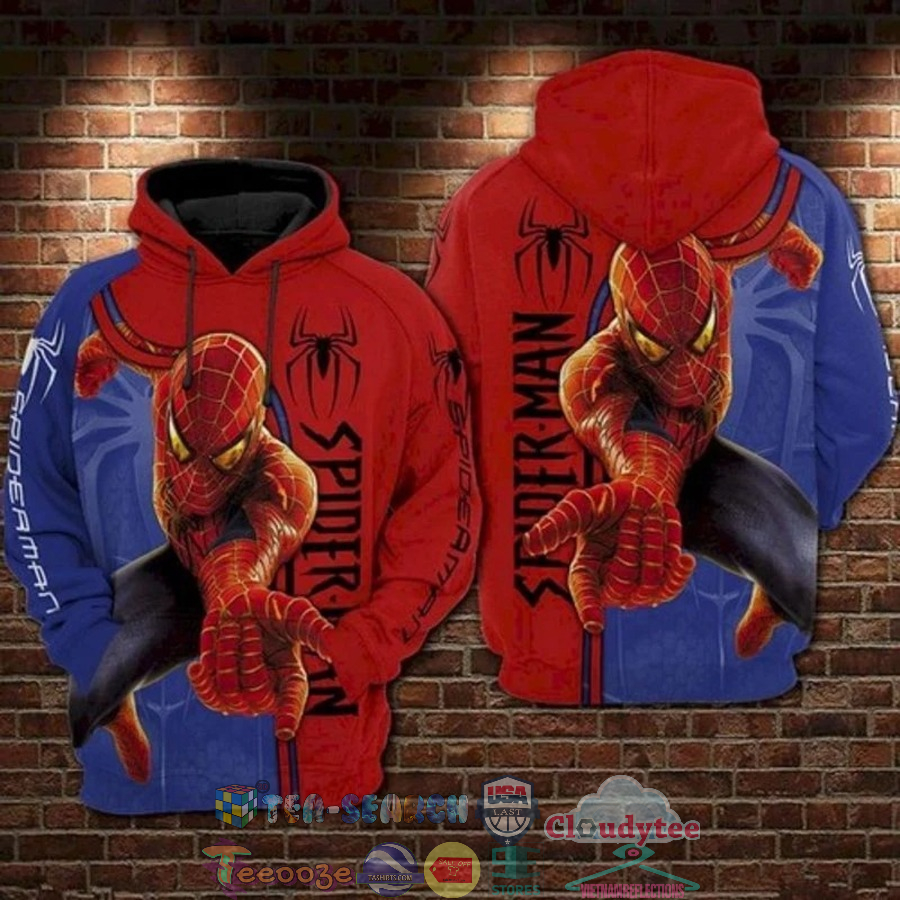 Spider-Man Marvel 3D Hoodie Spider-Man Marvel 3D Hoodie