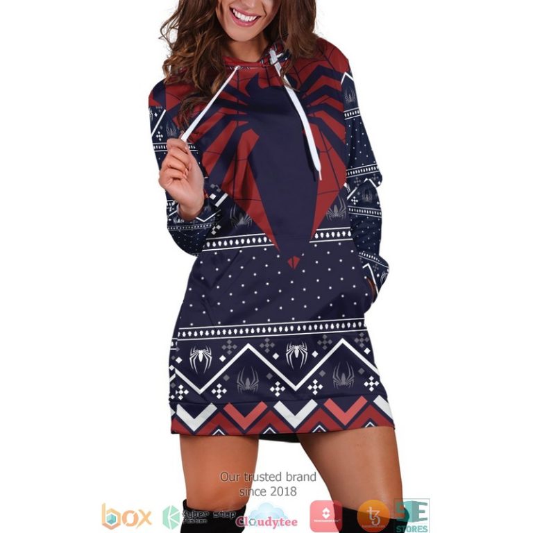 Spider-Sense-Christmas-Hoodie-Dress-1
