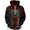 Spiderman Costume 3D Hoodie
