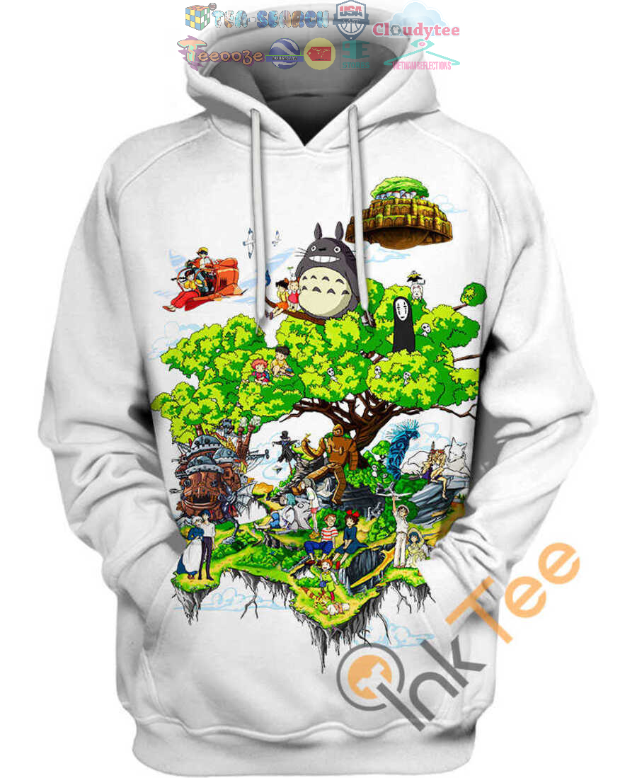 Spiritual Land Studio Ghibli Hoodie 3D Spiritual Land Studio Ghibli Hoodie 3D