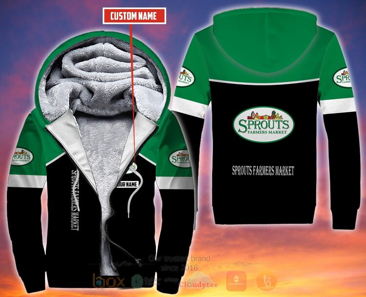 Sprouts Farmers Market Personalized Fleece 3D Hoodie Sprouts Farmers Market Personalized Fleece 3D Hoodie