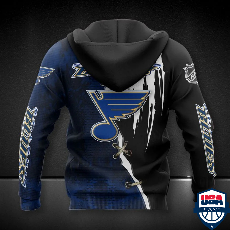 St. Louis Blues Nhl Ver 9 All Over Printed Hoodie St. Louis Blues Nhl Ver 9 All Over Printed Hoodie
