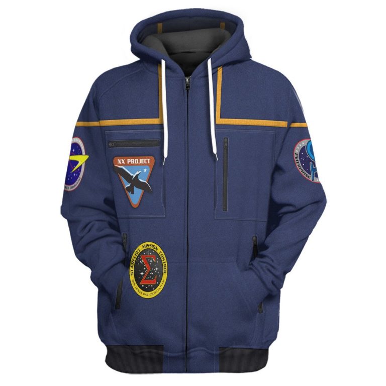 Star-Trek-Enterprise-Captain-Jonathan-Archer-3D-Hoodie-Shirt-2