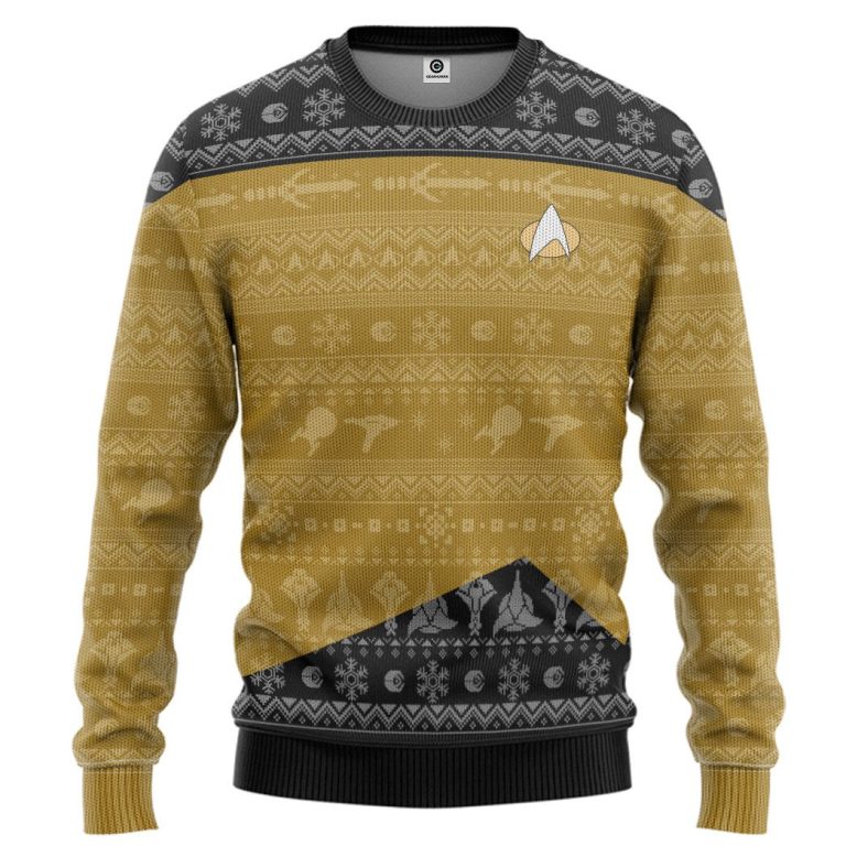 Star-Trek-The-Next-Generation-1987-Yellow-3D-Shirt-Hoodie-3-1