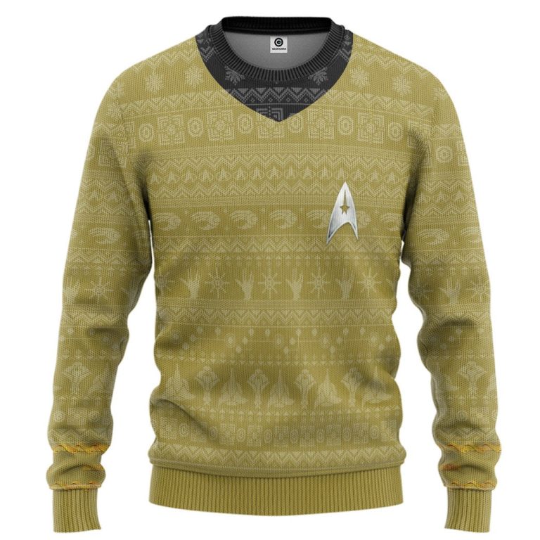 Star-Trek-The-Original-Series-1966-1969-Yellow-3D-Shirt-Hoodie-2