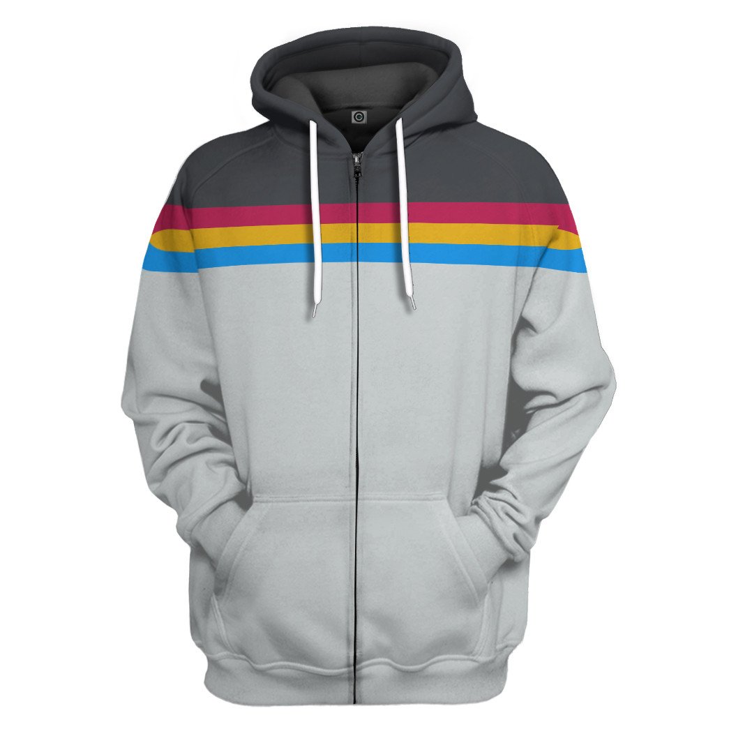 Star Trek Wesley 3D Hoodie Star Trek Wesley 3D Hoodie