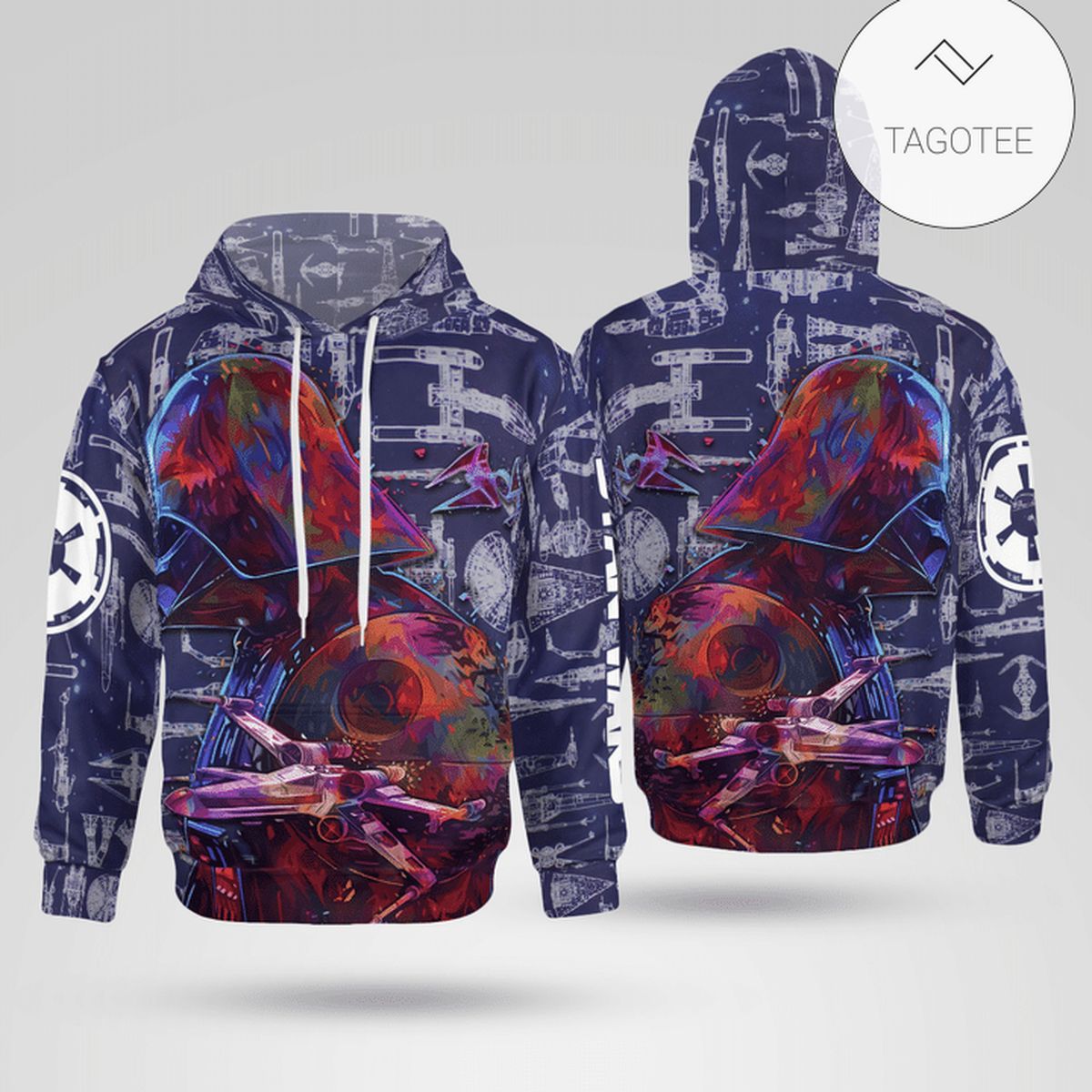 Star Wars Darth Vader Blueprint Hoodie Star Wars Darth Vader Blueprint Hoodie
