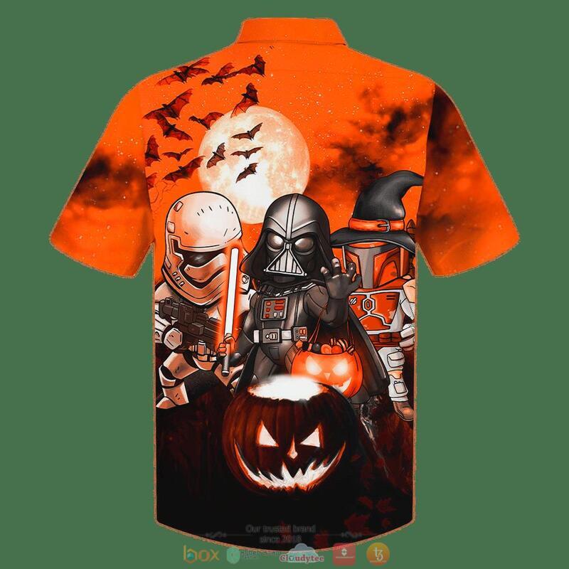 Star Wars Darth Vader Boba Fett Stormtrooper Halloween Night 3D Shirt Star Wars Darth Vader Boba Fett Stormtrooper Halloween Night 3D Shirt