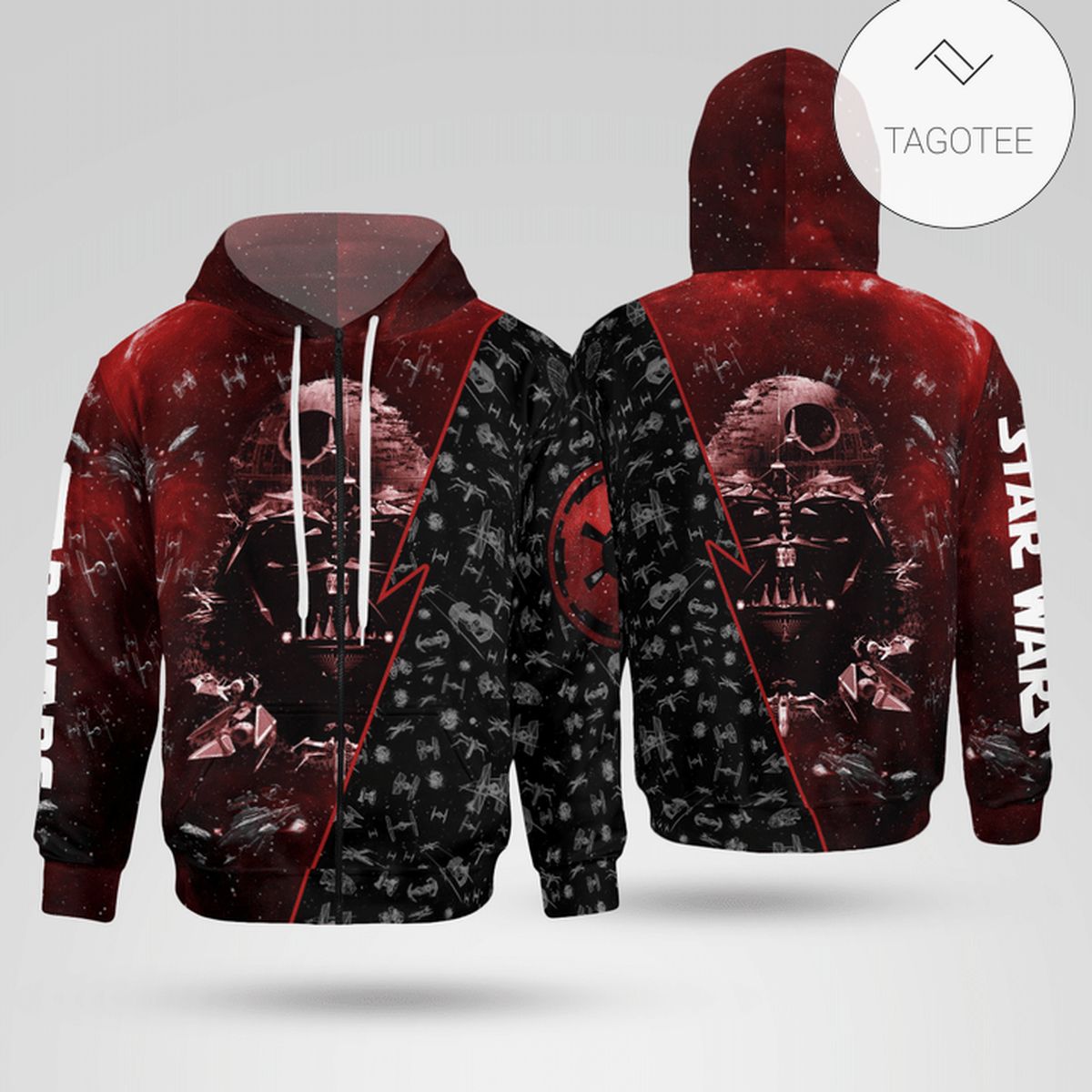 Star Wars Darth Vader Red Dark Version Hoodie Star Wars Darth Vader Red Dark Version Hoodie