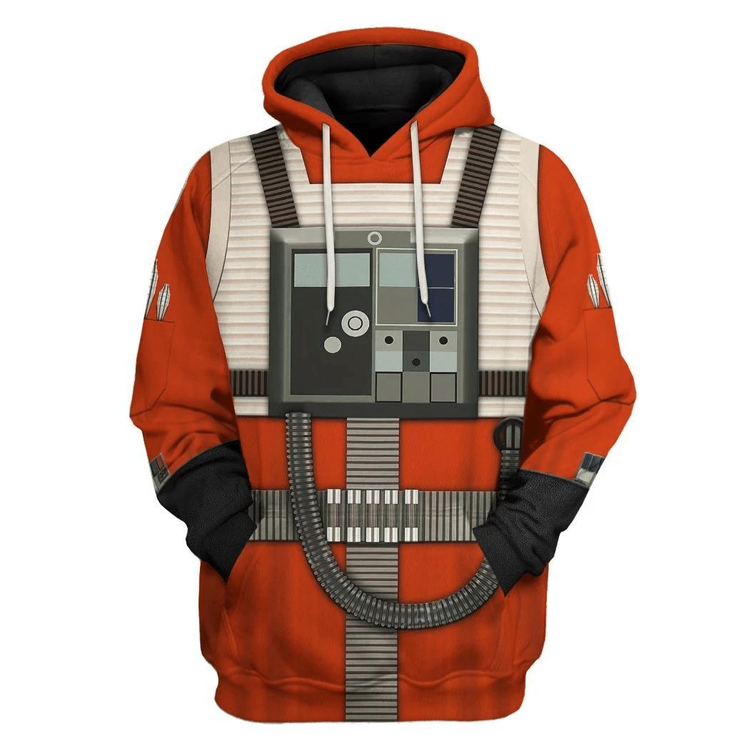 Star Wars Rebel Pilot 3D Hoodie Star Wars Rebel Pilot 3D Hoodie