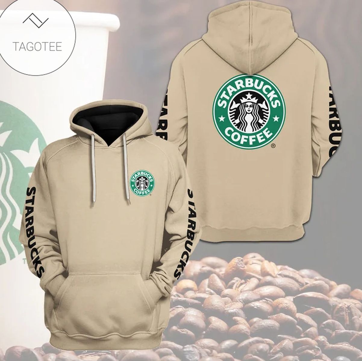 Starbucks Coffee Logo Hoodie Starbucks Coffee Logo Hoodie