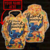 Stitch Happy Thanksgiving Personalized 3D Hoodie