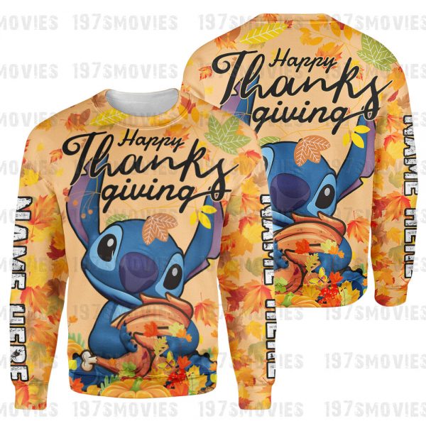 Stitch-Happy-Thanksgiving-Personalized-3D-Hoodie-Shirt-2