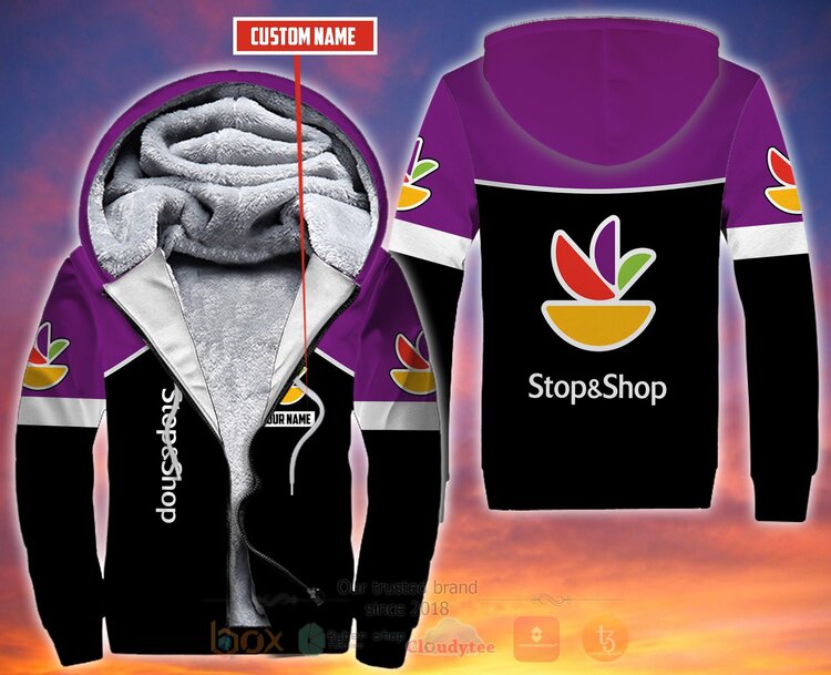 Stop & Shop Personalized Fleece 3D Hoodie Stop & Shop Personalized Fleece 3D Hoodie