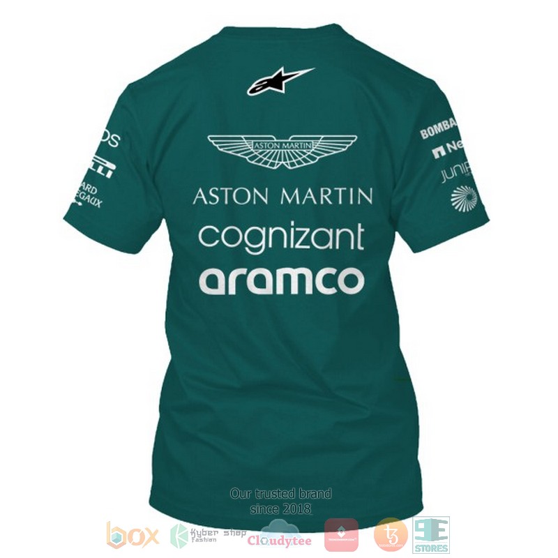 Stroll Aston Martin Aramco Cognizant 3D Shirt Stroll Aston Martin Aramco Cognizant 3D Shirt