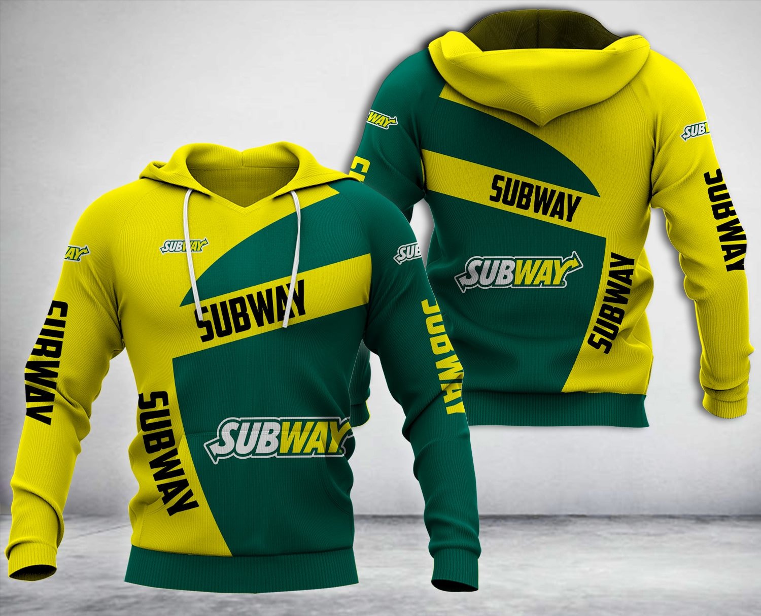Subway 3D Hoodie Subway 3D Hoodie