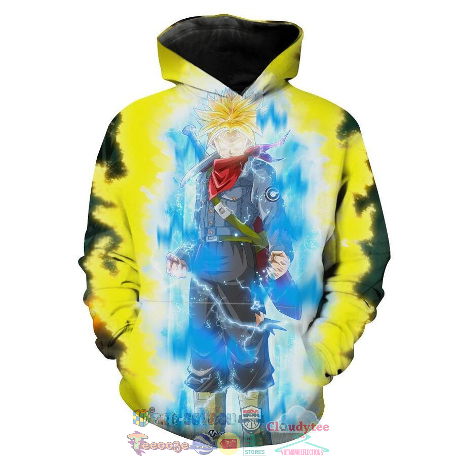 Super Saiyan Trunks Dragon Ball Hoodie 3D Super Saiyan Trunks Dragon Ball Hoodie 3D