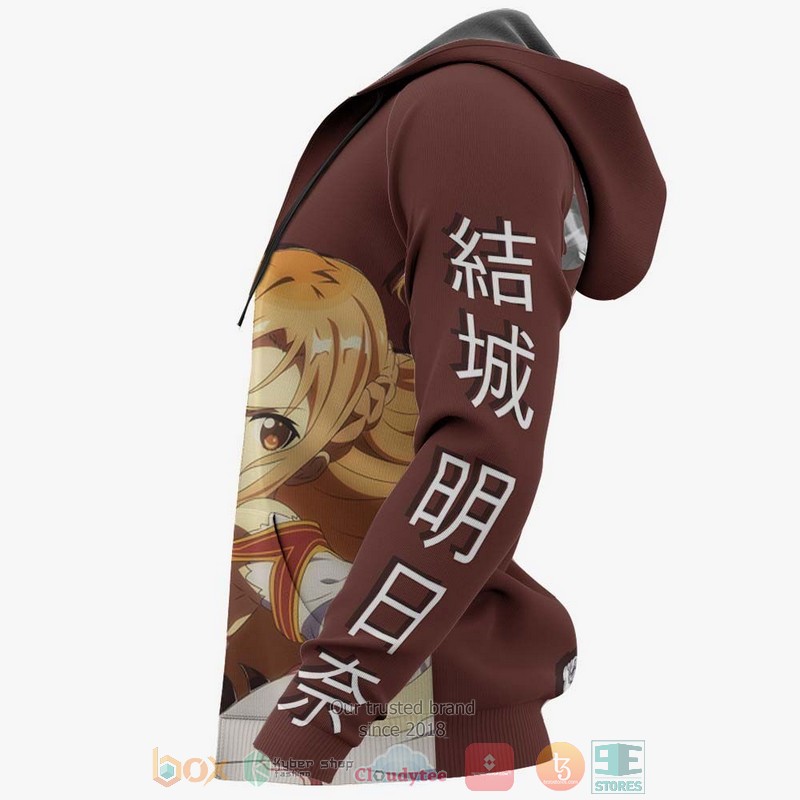 Sword Art Online Asuna Yuuki Anime 3D Hoodie Sword Art Online Asuna Yuuki Anime 3D Hoodie